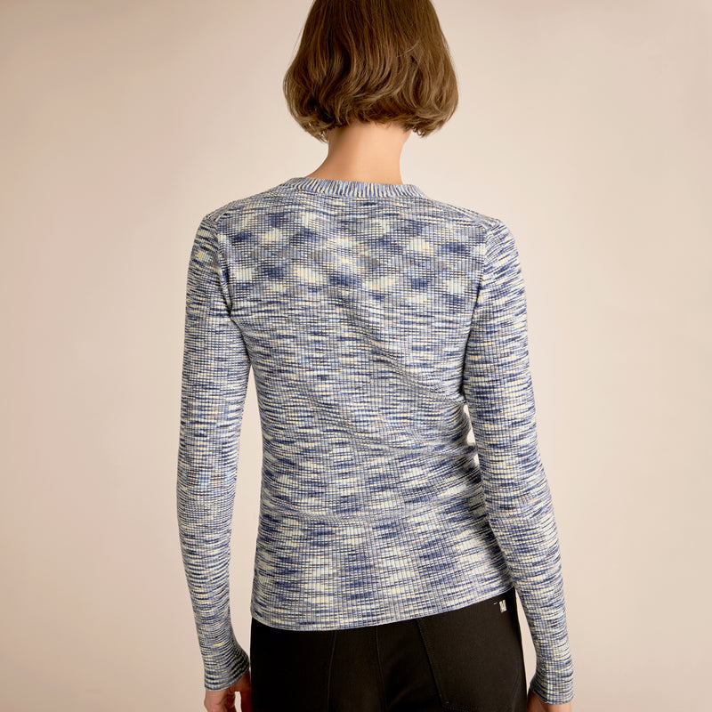 Yanka Fitted V-Neck Sweater
