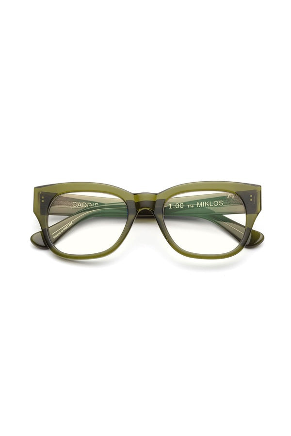 Miklos | Reading Glasses, Heritage Green, image 1 of 6