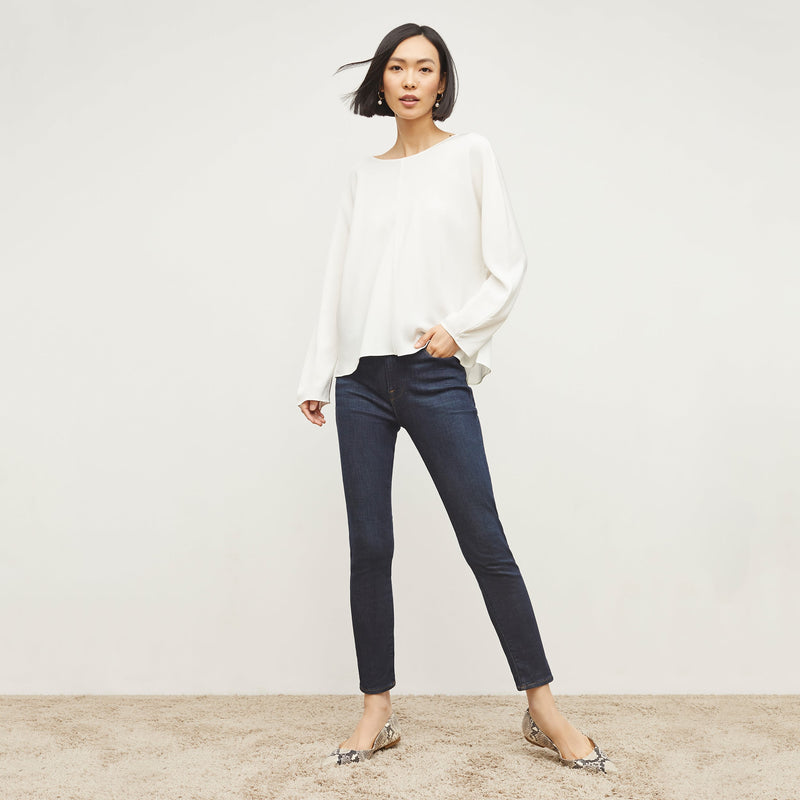 Frame Denim Le High Skinny Crop Jean