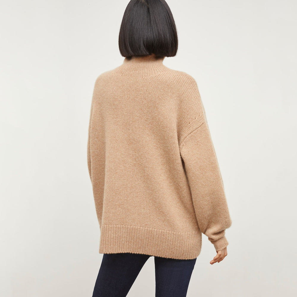 Lea Sweater, Light Maple, image 5 of 9