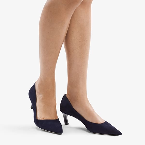 Lillian Pump, Navy, image 4 of 6
