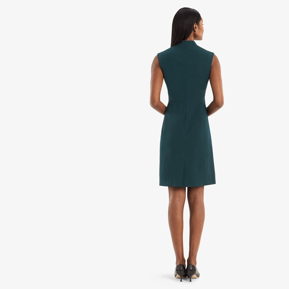 Aditi Boardroom Dress, Rainforest, image 3 of 6