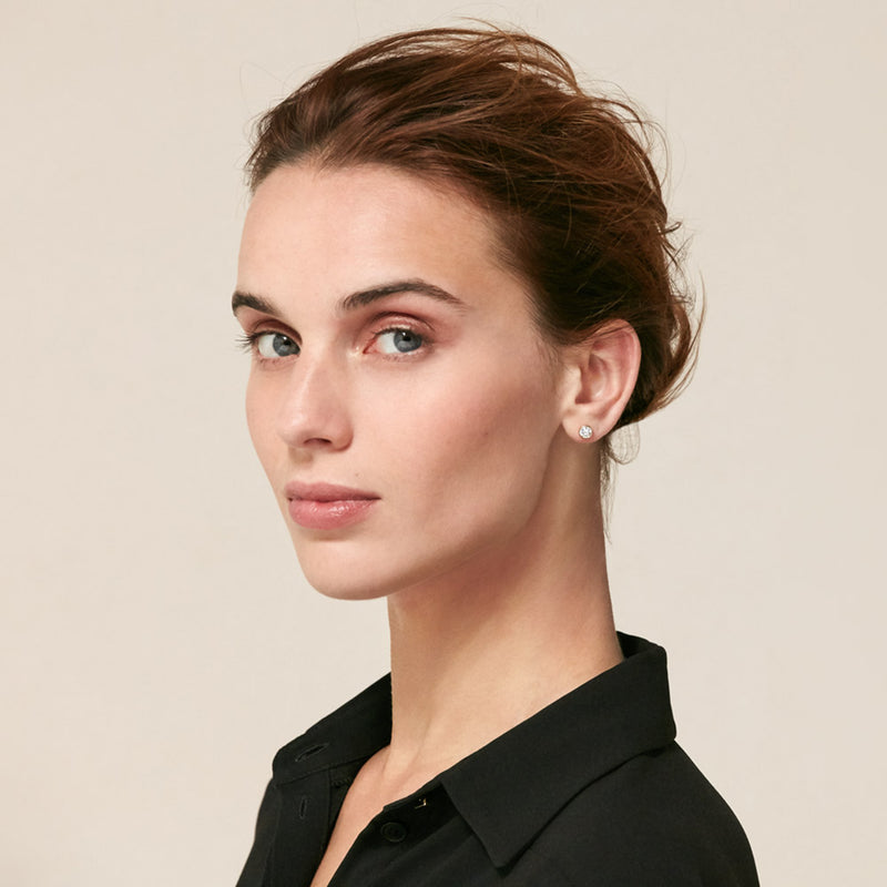 Bezel Earrings