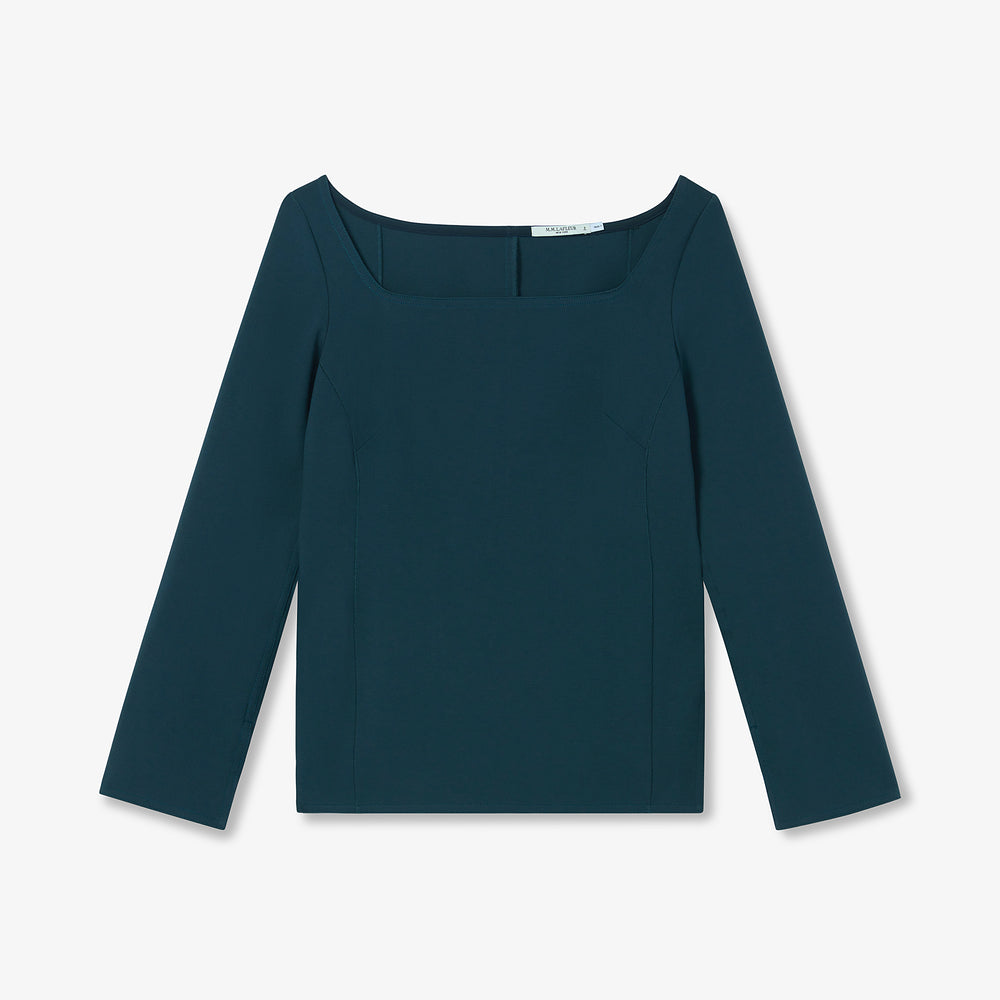 Packshot image of the Jace Top in Deep Sea