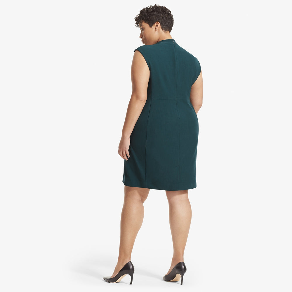 Aditi Boardroom Dress, Rainforest, image 6 of 6