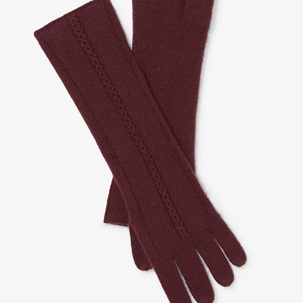 Circle Cable Gloves