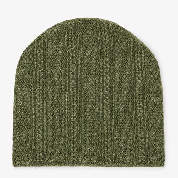 Circle Cable Beanie